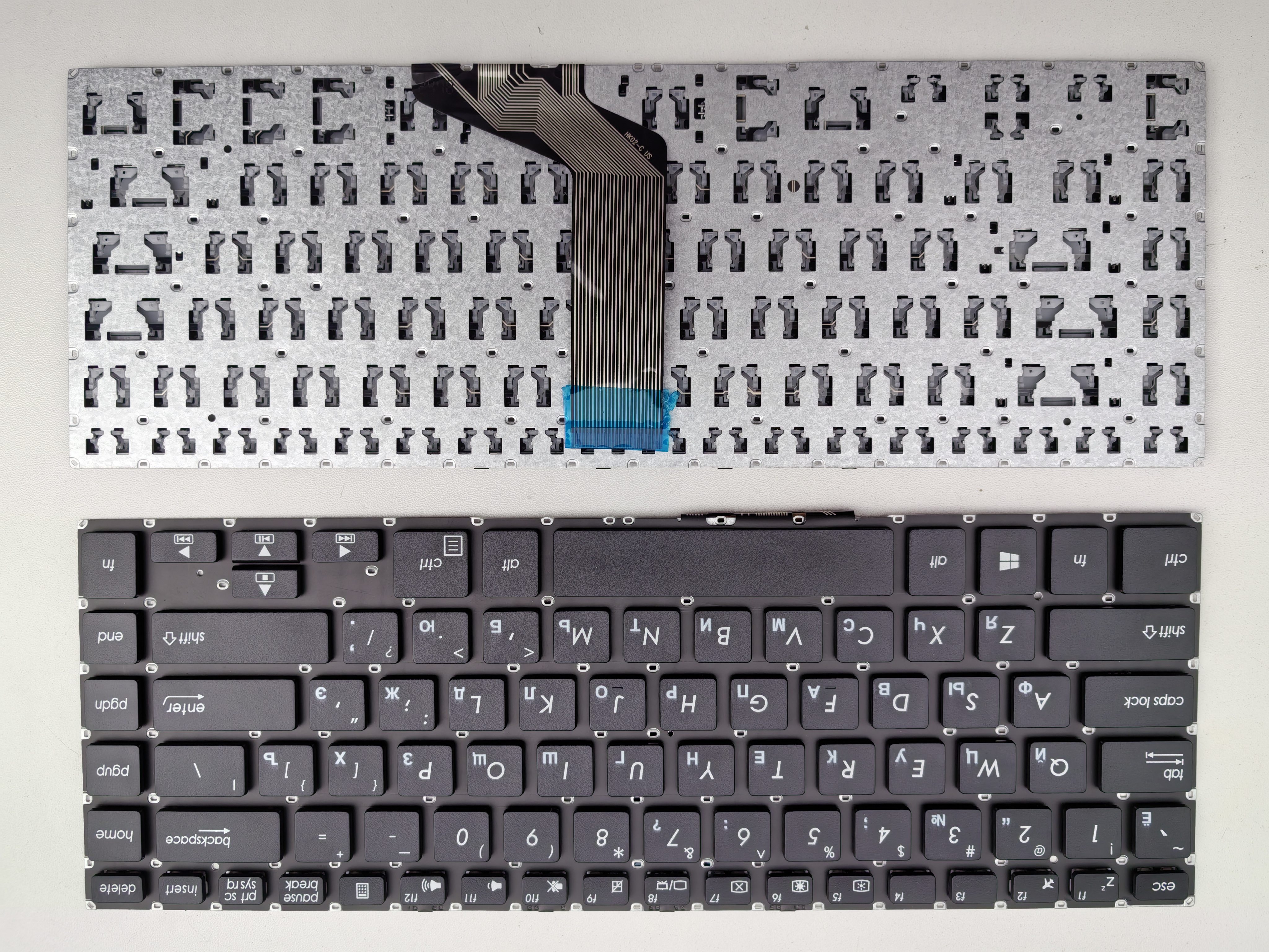 Picture of New Replacement Laptop Keyboard For ASUS P1440 BLACK (OEM) RU Layout
